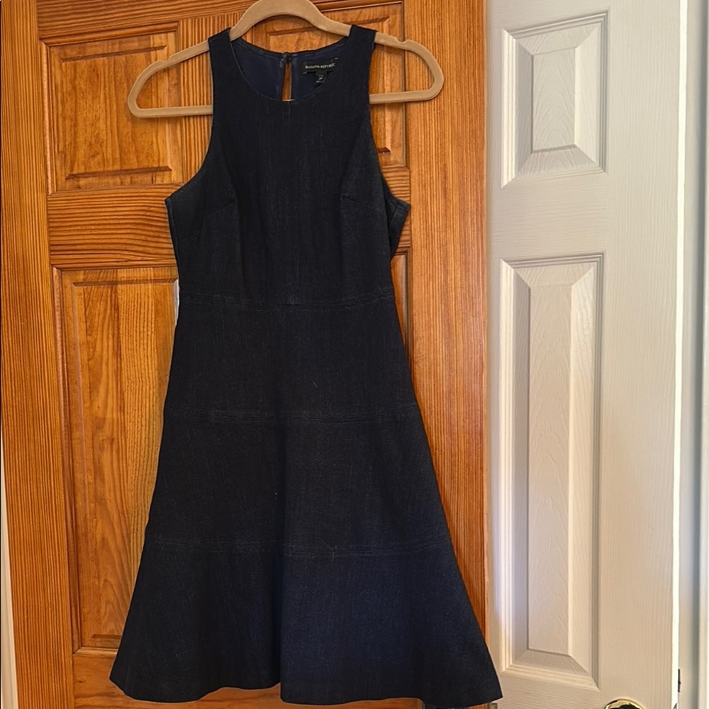 Banana Republic Denim Sleeveless Dress Size 2